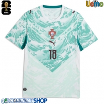 Maglie da calcio Portogallo Pedro Neto #18 Seconda Maglia Mondiali 2026  Manica Corta